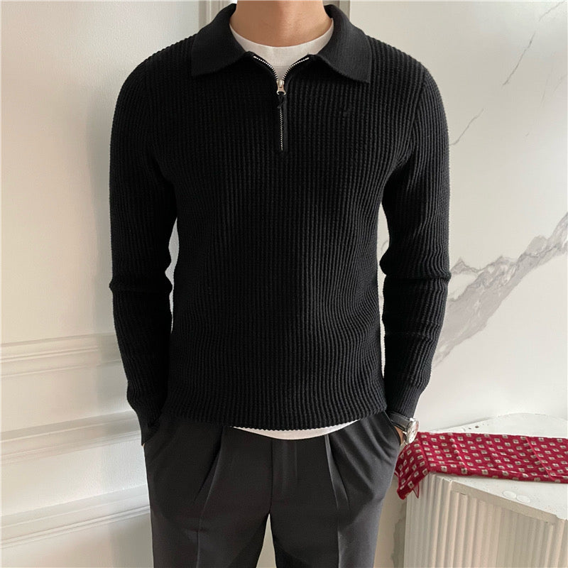 APOLLO Zipped Sweater