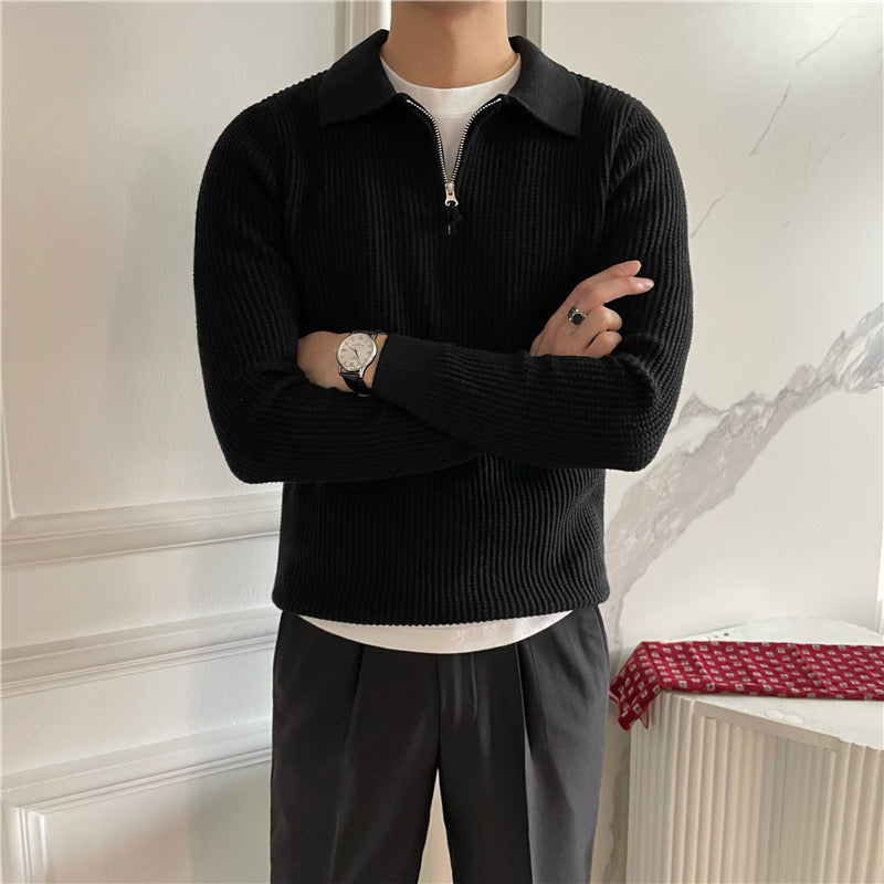 APOLLO Zipped Sweater