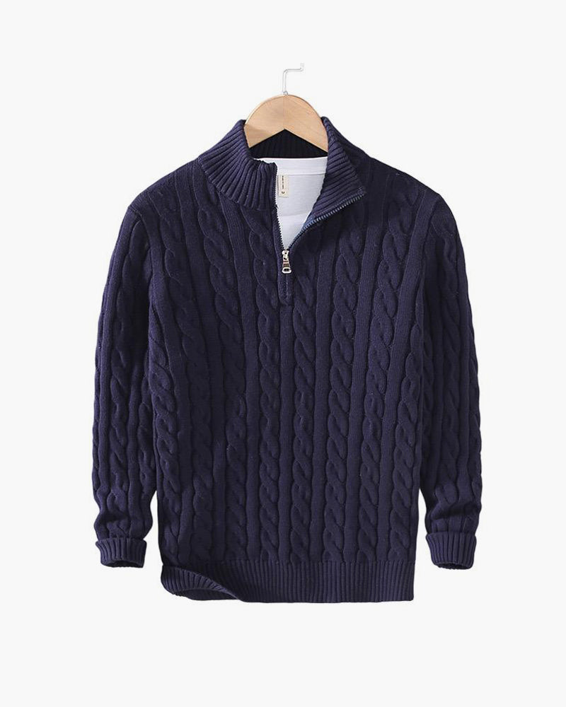 MOUNTCLAIR Zipped Sweater