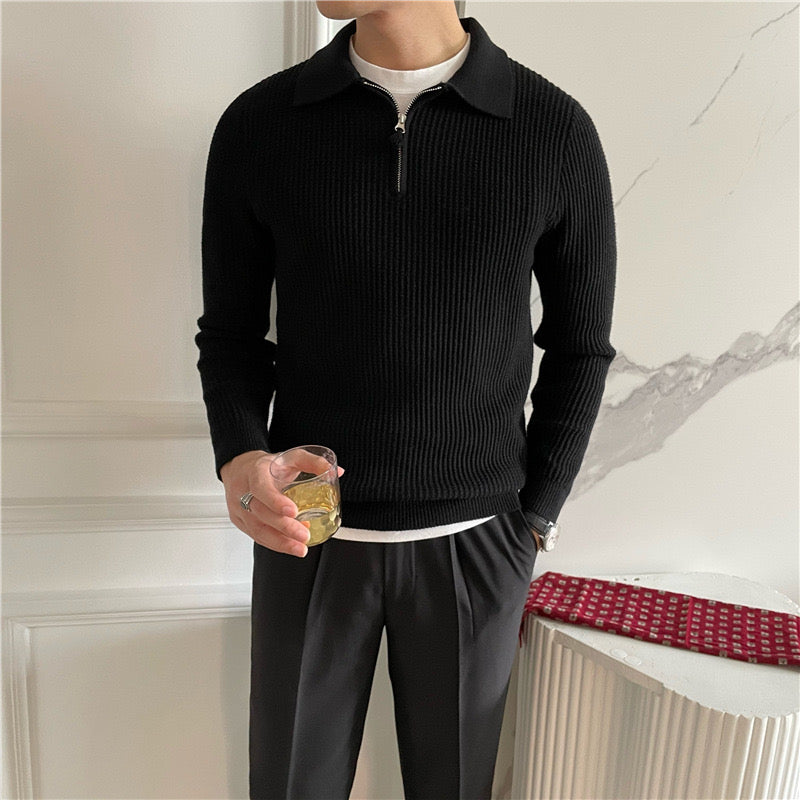 APOLLO Zipped Sweater