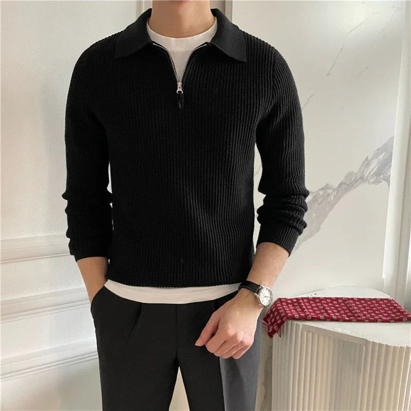 APOLLO Zipped Sweater