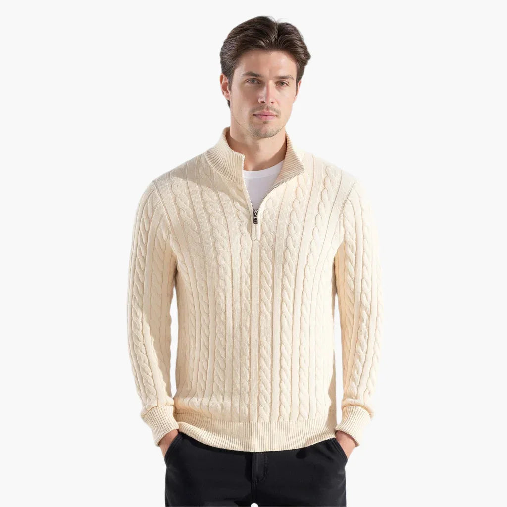 MOUNTCLAIR Zipped Sweater [BUY 1 GET 2]