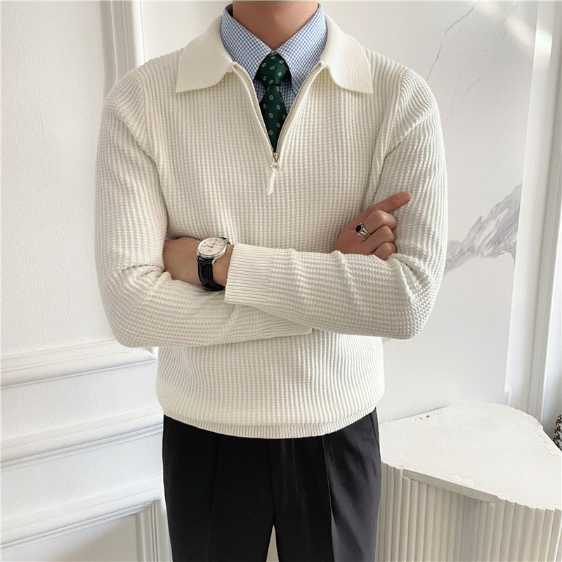 APOLLO Zipped Sweater