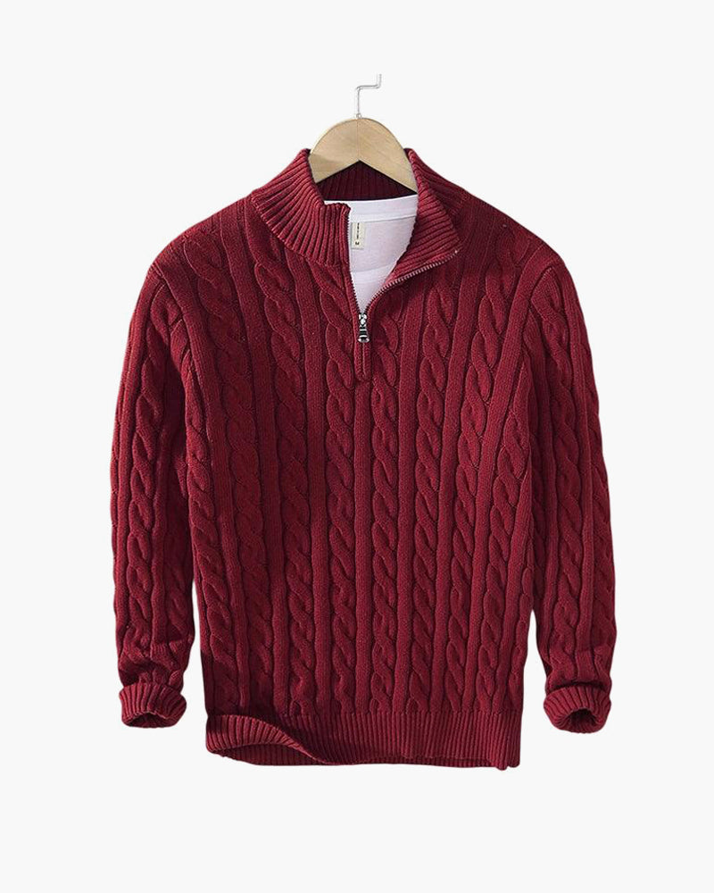 MOUNTCLAIR Zipped Sweater