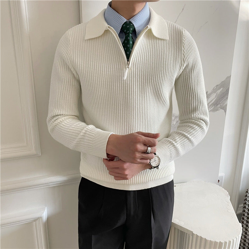 APOLLO Zipped Sweater
