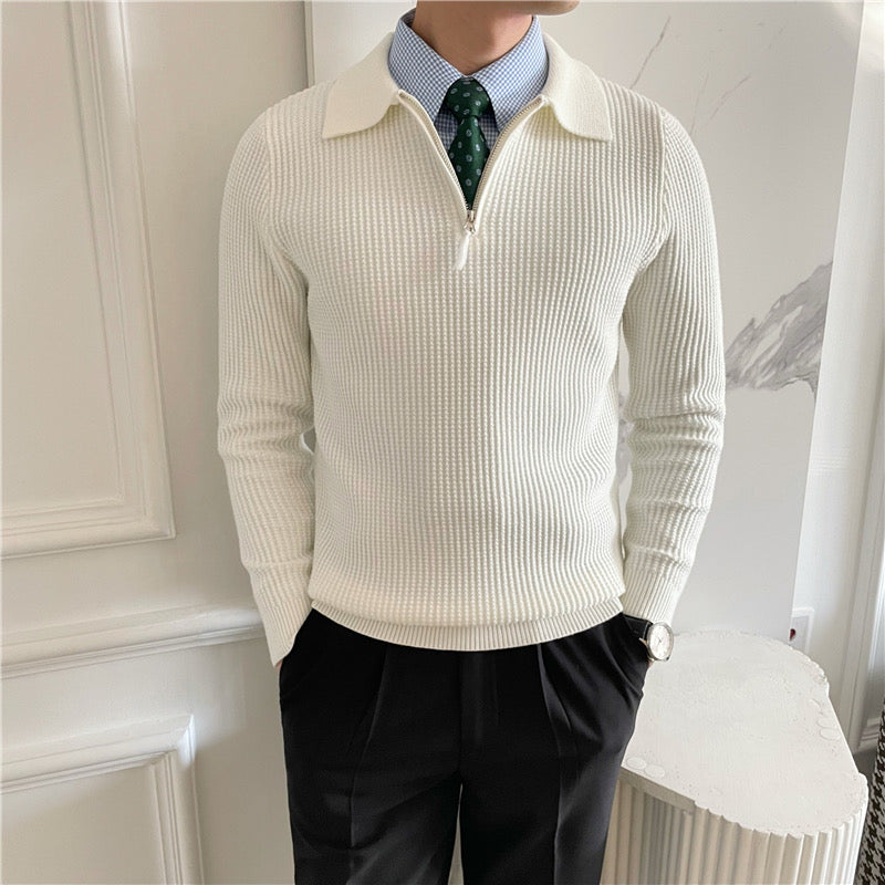 APOLLO Zipped Sweater