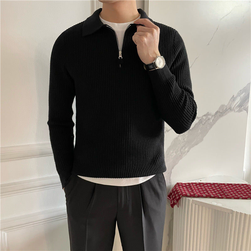 APOLLO Zipped Sweater