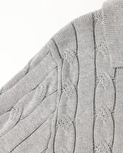 FLORENCE Cable Knit Polo