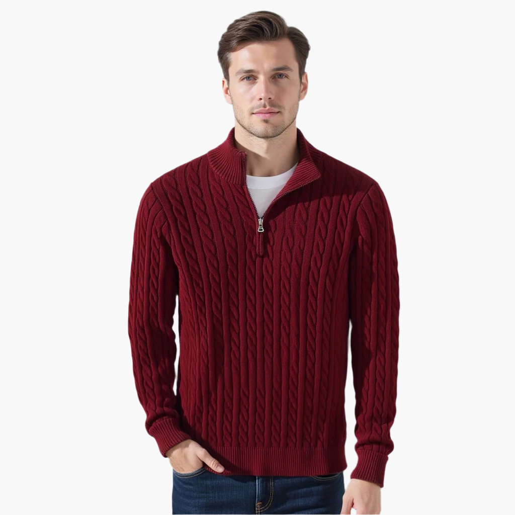 MOUNTCLAIR Zipped Sweater