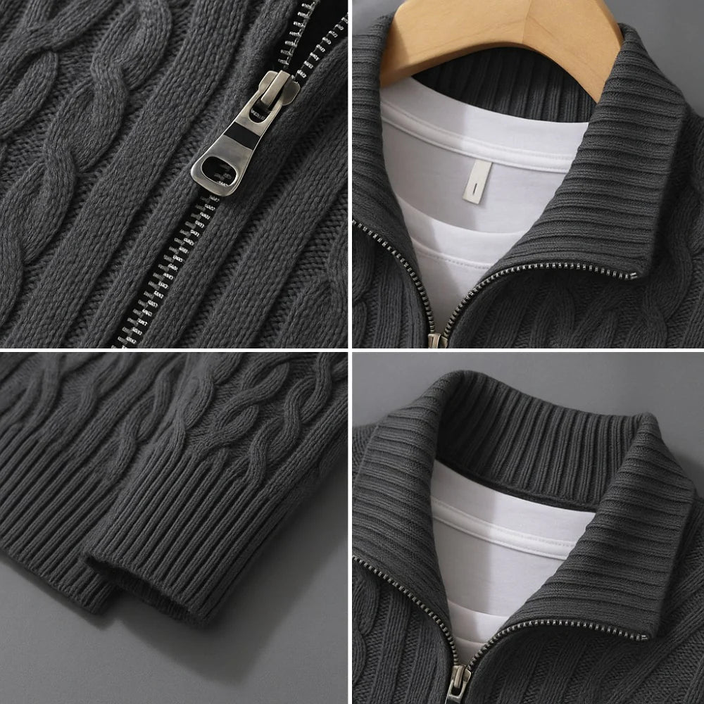 MOUNTCLAIR Zipped Sweater